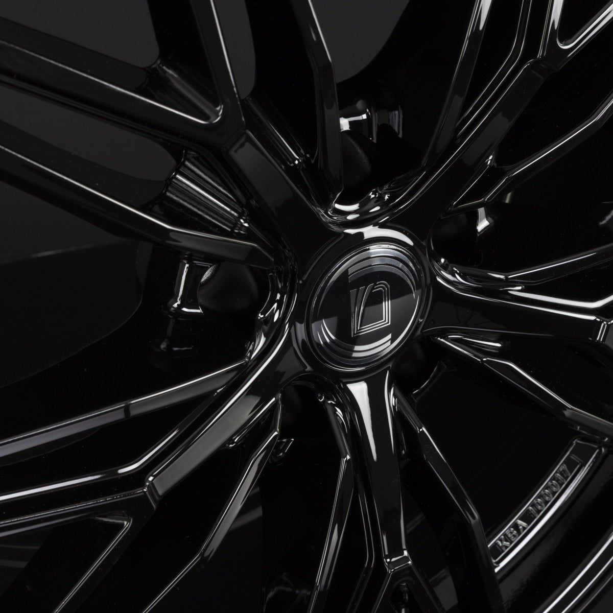 Diewe Wheels Predator NERO S - Schwarz Glanz Alufelge 8x19 Zoll ET30 LK 5x120 ML72.6 – Bild 5