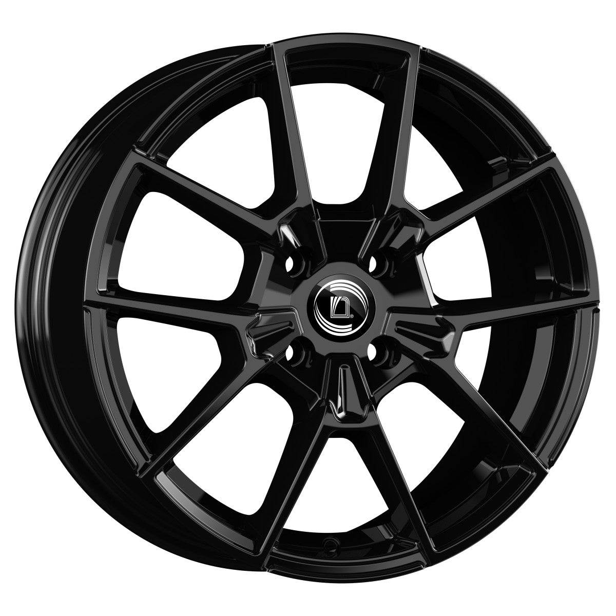 Diewe Neve black glossy 8.5x19 ET35.5 - LK5/112 ML66.6 – Bild 3