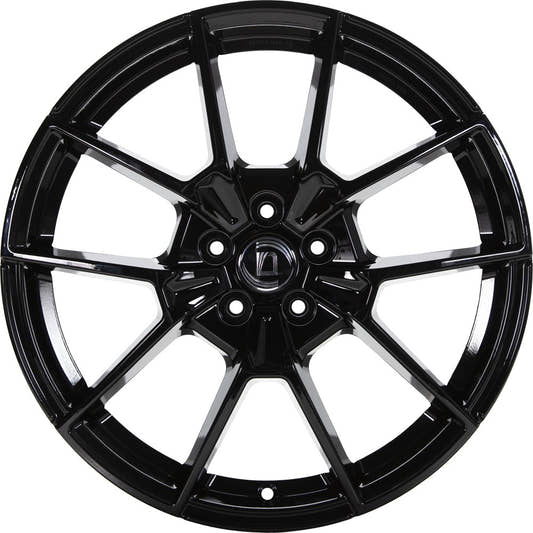 Diewe Neve black glossy 7x17 ET30 - LK4/98 ML58.1 – Bild 2