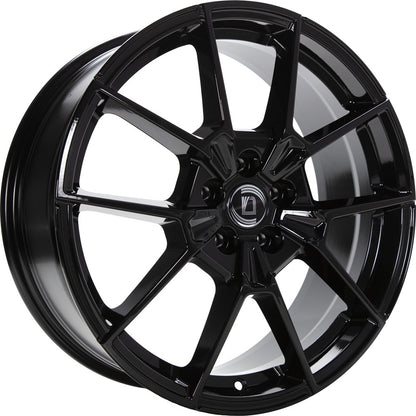 Diewe Neve black glossy 7x17 ET35 - LK5/100 ML57.1