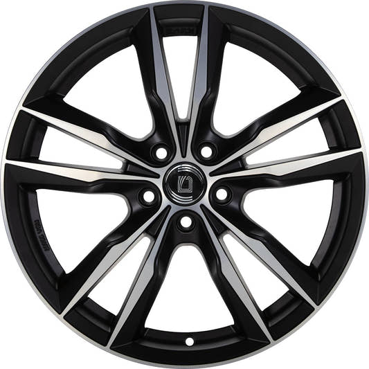 Diewe Fast Black Matt Polished Alufelge 6.5x16 Zoll ET40 LK 5x112 ML72.3 – Bild 2