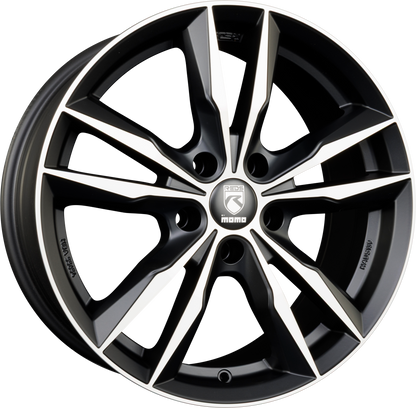 Diewe Fast Black Matt Polished Alufelge 7.5x17 Zoll ET35 LK 5x112 ML79.6 – Bild 2