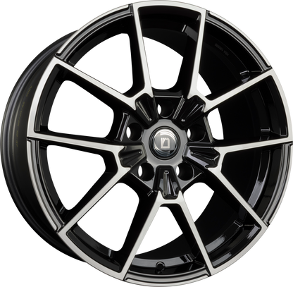 Diewe Wheels Neve Black Diamond Alufelge 8x20 Zoll ET27 LK 5x112 ML66.6 – Bild 2