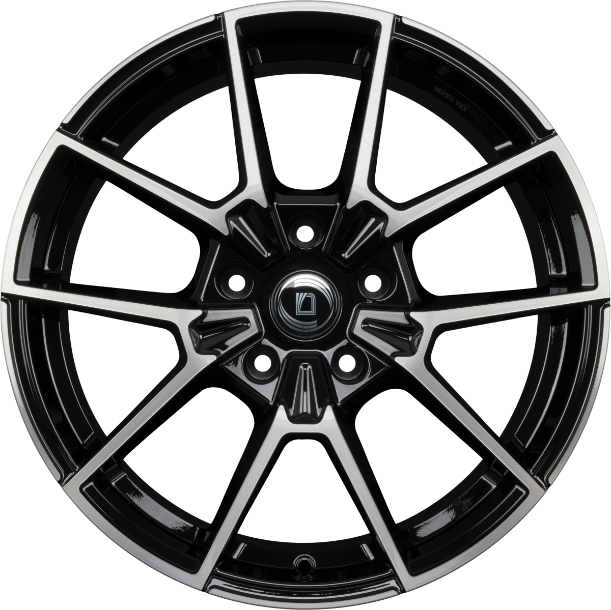 Diewe Wheels Neve Black Diamond Alufelge 8x20 Zoll ET38 LK 5x112 ML57.1