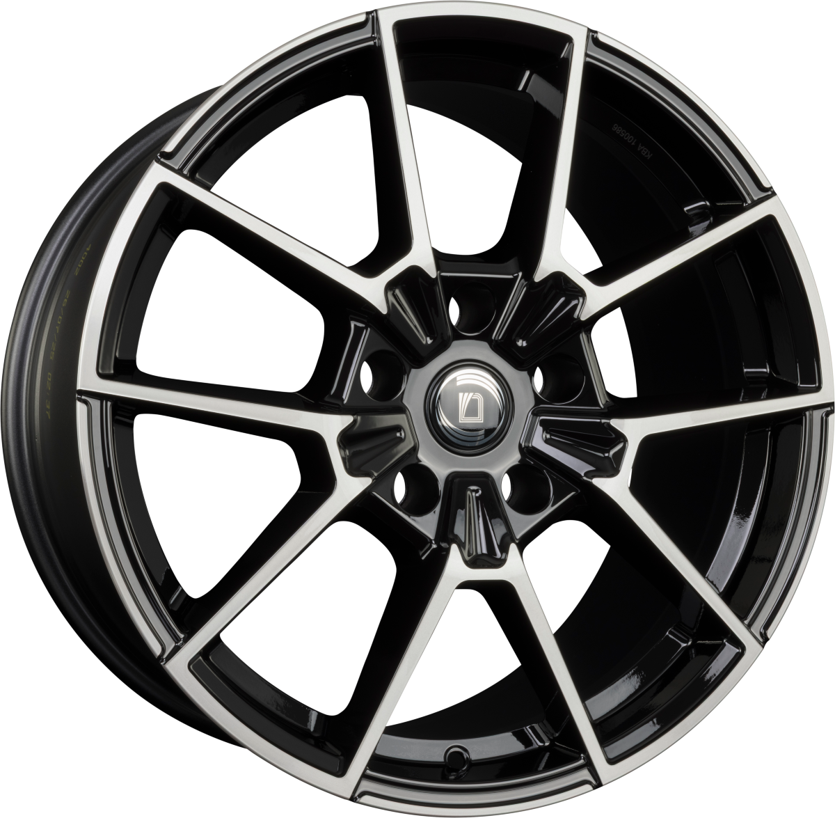 Diewe Wheels Neve Black Diamond Alufelge 8x20 Zoll ET45 LK 5x112 ML57.1 – Bild 2