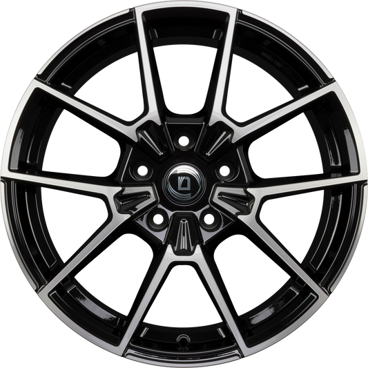 Diewe Wheels Neve Black Diamond Alufelge 8.5x20 Zoll ET46 LK 5x112 ML66.6