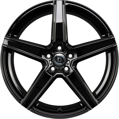 Diewe Dominar glossy black Alufelge 8x19 Zoll ET44 LK 5x112 ML66.6