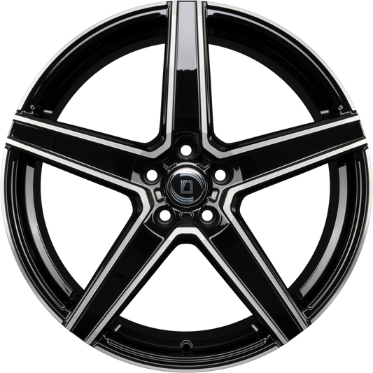 Diewe Dominar black diamond Alufelge 8x20 Zoll ET45 LK 5x112 ML66.6