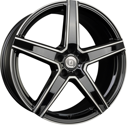 Diewe Dominar black diamond Alufelge 8x20 Zoll ET40 LK 5x114.3 ML73.1 – Bild 2