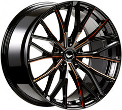 Barracuda Project 3.0 black gloss flashcopper Alufelge 10x20 Zoll ET28 LK 5x112 ML73.1