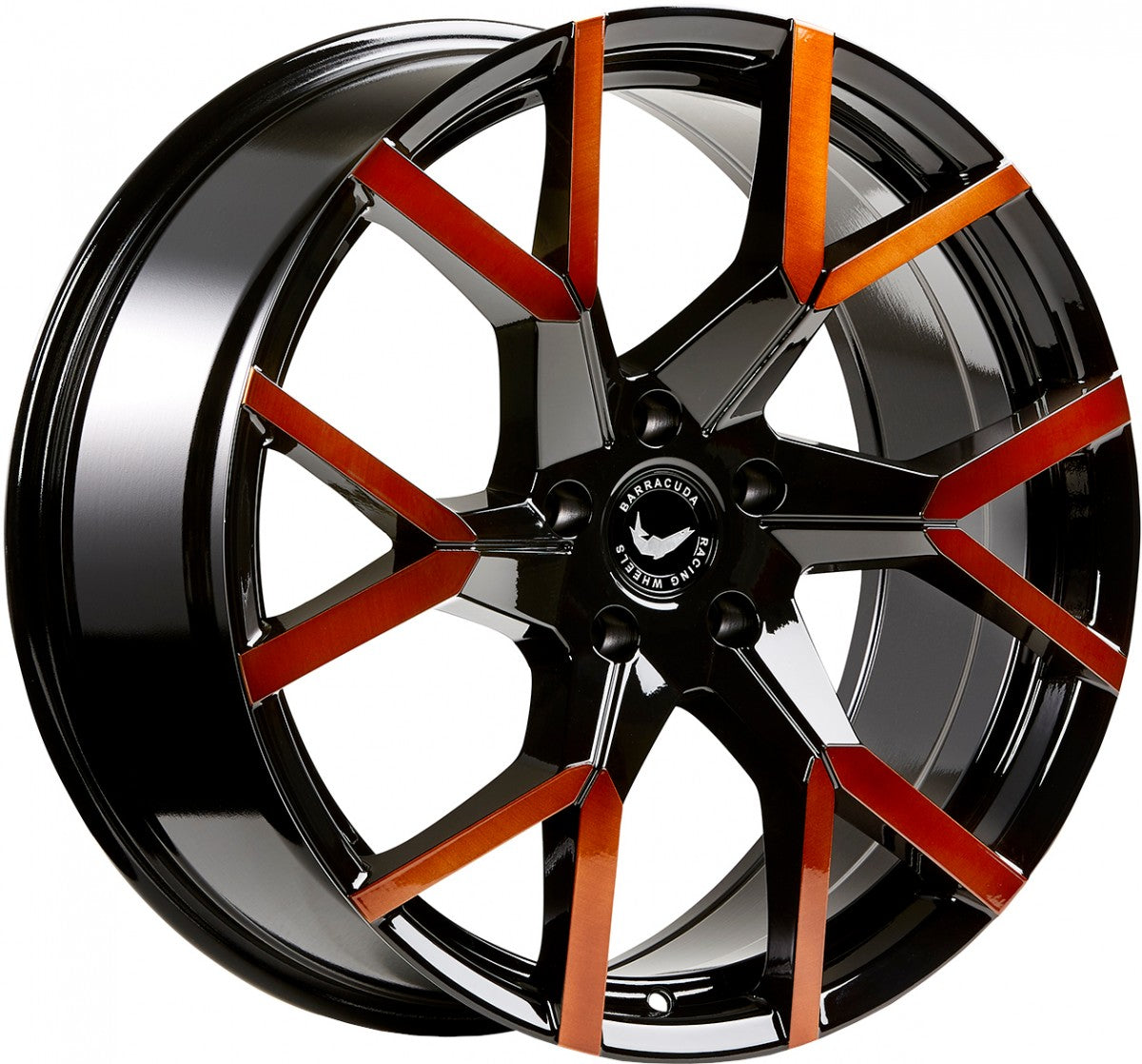 Barracuda Tzunamee EVO black gloss flashcopper 8.5x19 ET43 - LK5/112 ML73.1