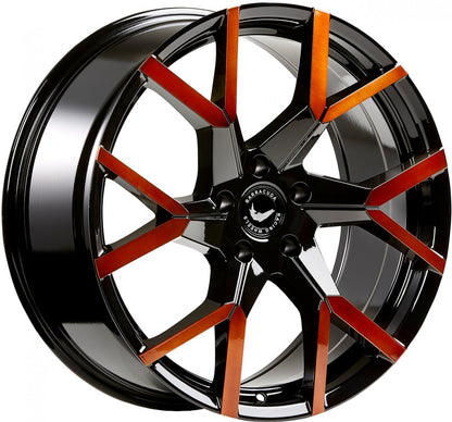 Barracuda Tzunamee EVO black gloss flashcopper 8.5x19 ET43 - LK5/112 ML73.1
