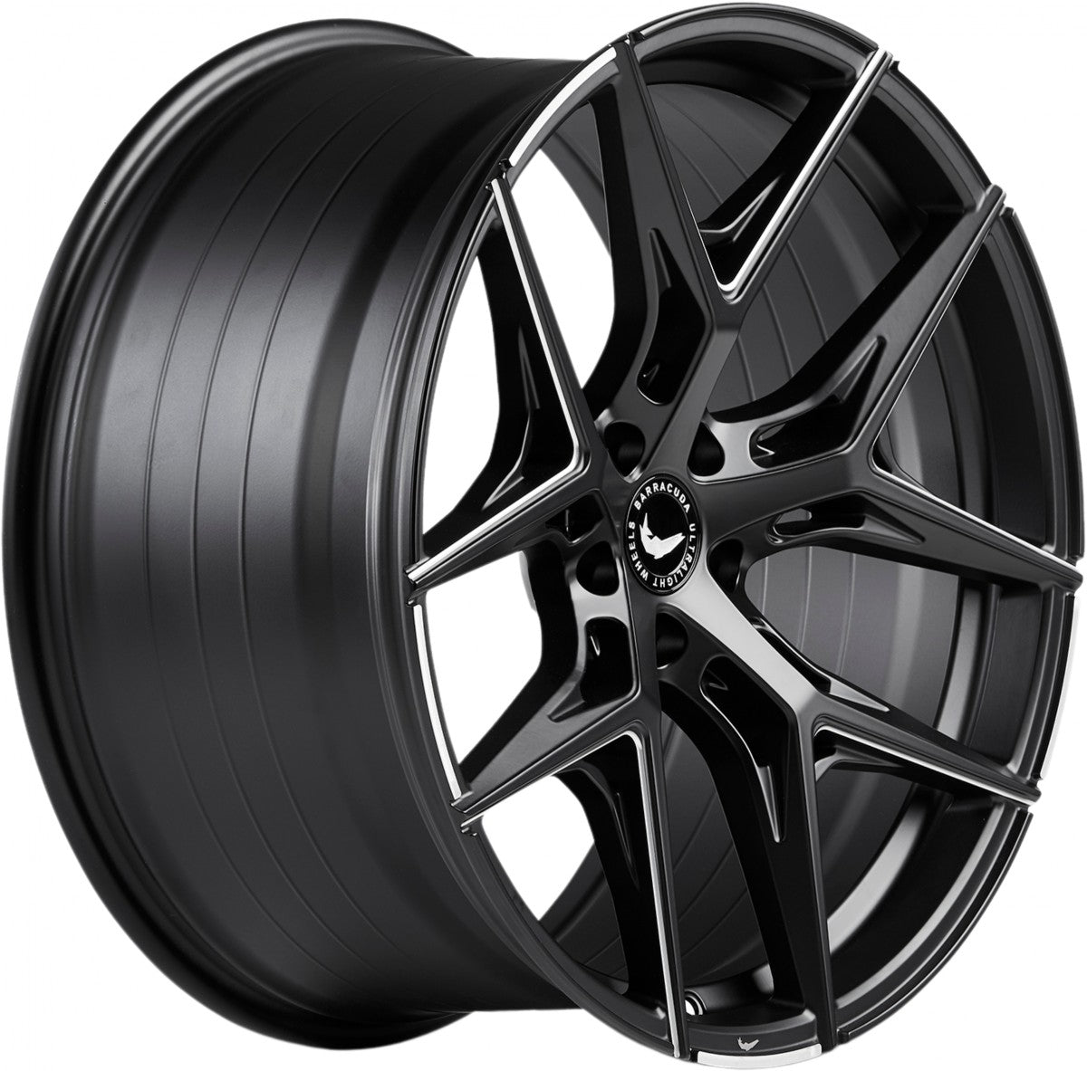 Barracuda Razzer mattblack PureSports gefräst 10x20 ET15 - LK5/112 ML73.1