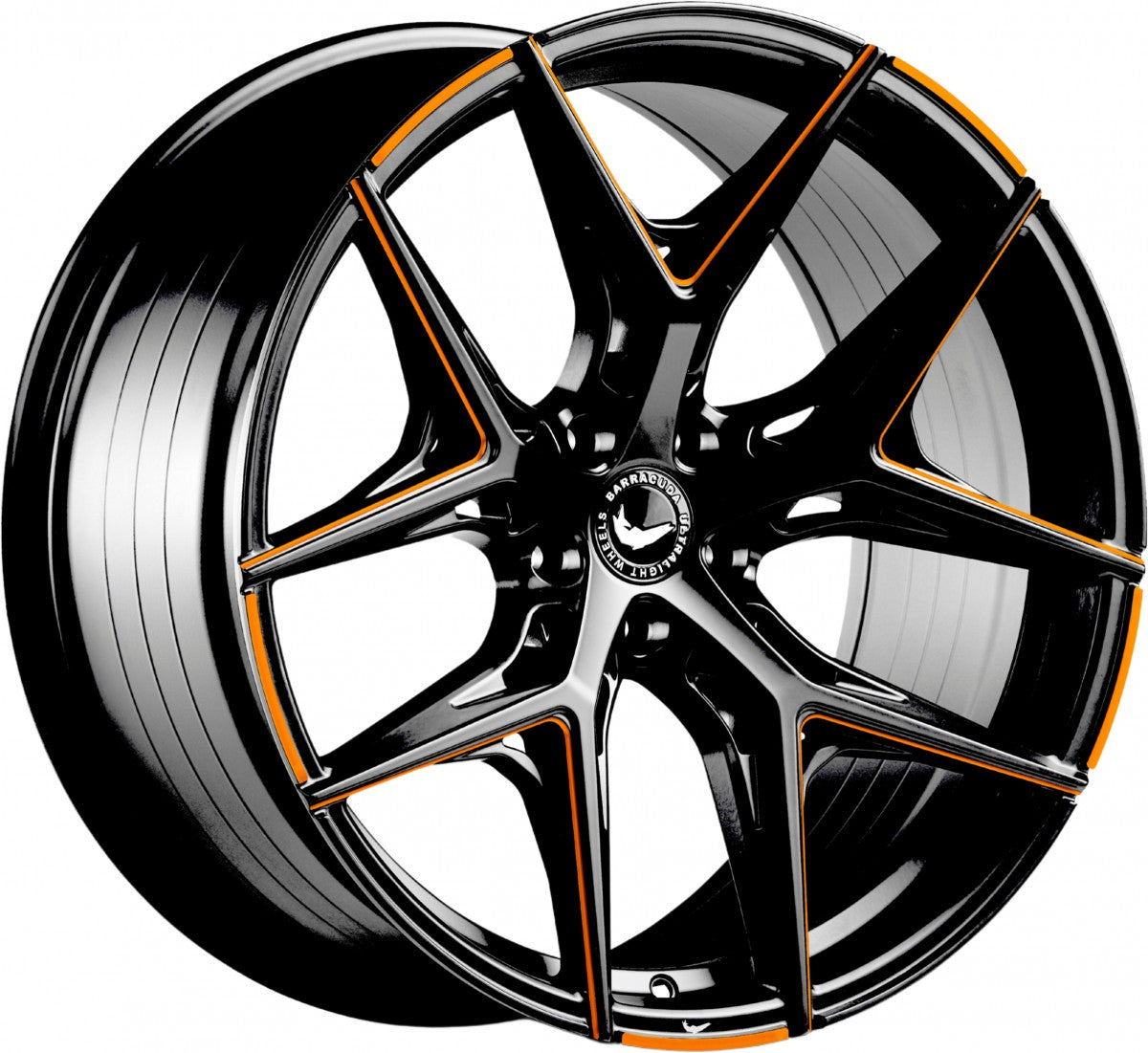 Barracuda Razzer flash orange PureSports gefräst 8.5x19 ET40 - LK5/108 ML73.1
