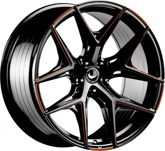Barracuda Razzer flash copper PureSports gefräst 8.5x19 ET40 - LK5/108 ML73.1