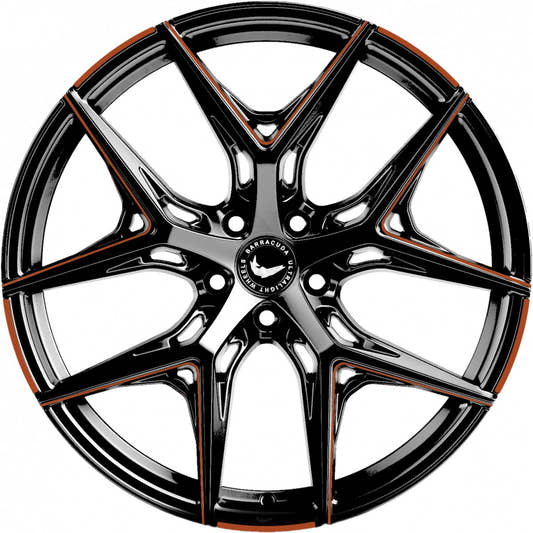 Barracuda Razzer flash copper PureSports gefräst 8.5x19 ET40 - LK5/108 ML73.1