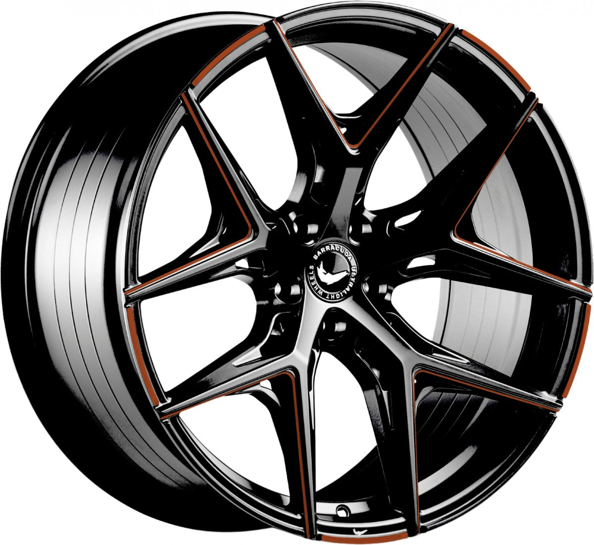 Barracuda Razzer flash copper PureSports gefräst Alufelge 8.5x20 Zoll ET33 LK 5x112 ML73.1