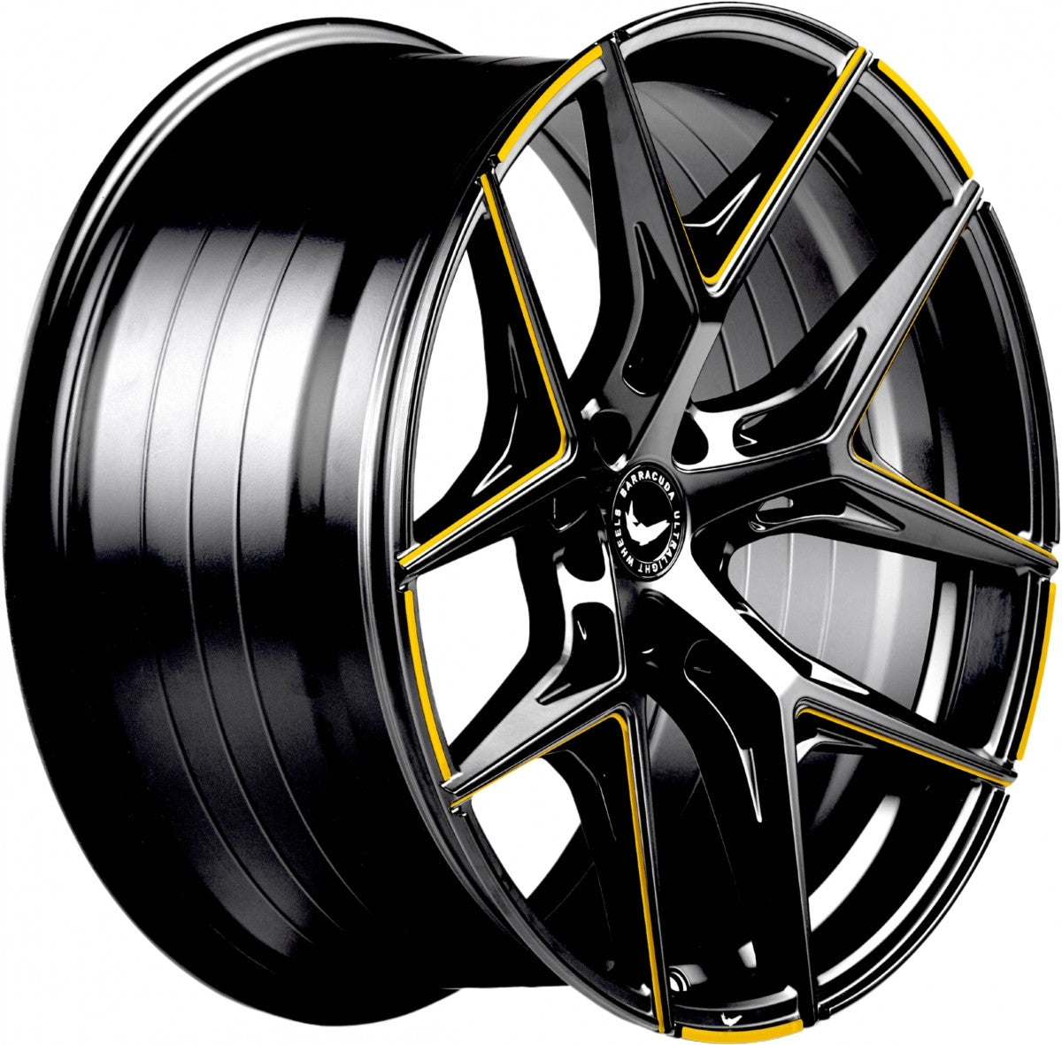 Barracuda Razzer flash yellowgold PureSports gefräst 10x20 ET15 - LK5/112 ML73.1