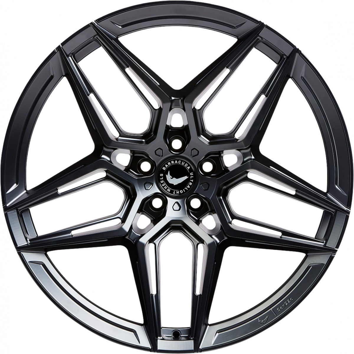 Barracuda Senzzo mattblack PureSports 8.5x19 ET43 - LK5/114.3 ML73.1