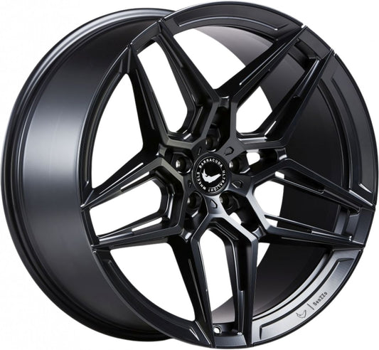 Barracuda Senzzo mattblack PureSports 9.5x22 ET30 - LK5/112 ML73.1