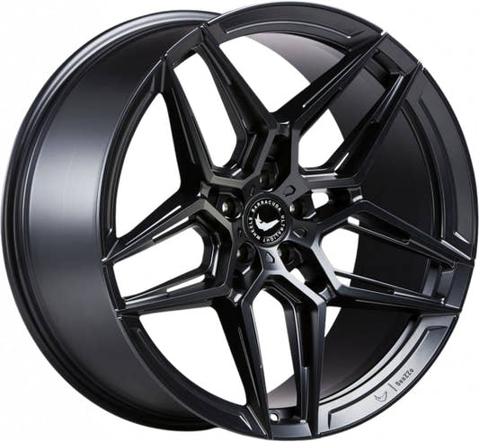 Barracuda Senzzo mattblack PureSports 8.5x19 ET35 - LK5/108 ML73.1