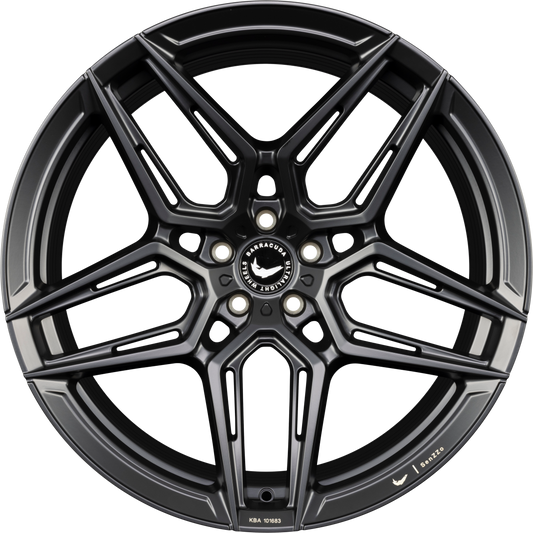 Barracuda Senzzo mattblack PureSports Alufelge 9x21 Zoll ET19 LK 5x112 ML73.1 – Bild 2