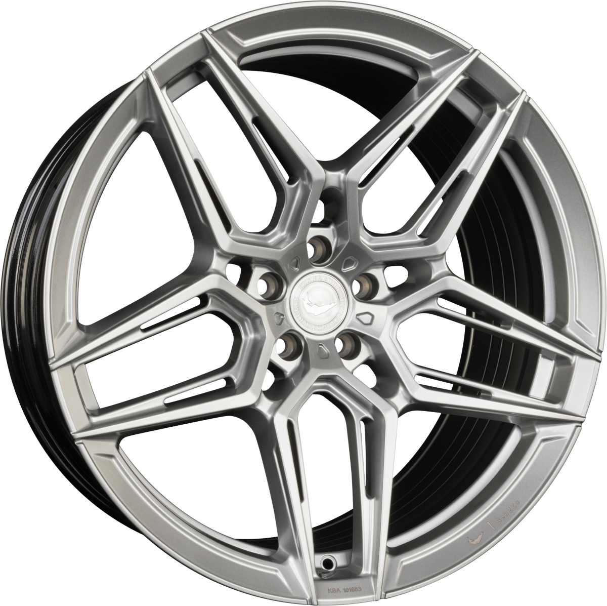 Barracuda Senzzo hyper silver Alufelge 8.5x19 Zoll ET28 LK 5x112 ML73.1 – Bild 4