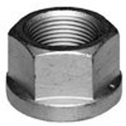 Neubauer LKW-304 - LKW + NFZ Radmutter Flachbund M20x1,5 Höhe 20mm, SW27mm, Delta Protekt KL100 74361B