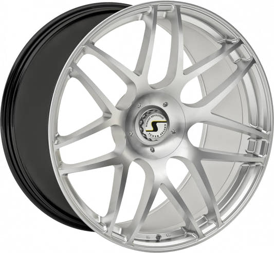 Schmidt REVOLUTION Gambit Highgloss Silber mit Centerlock Deckel Alufelge 10.5x22 Zoll ET50 LK 5x130 ML71.5
