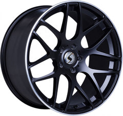 SchmidtRevolution Gambit satinblack hornpoliert Alufelge 9x21 Zoll ET42 LK 5x112 ML57