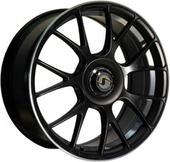 SchmidtRevolution Gambit satinblack hornpoliert/undercut Alufelge 8.5x19 Zoll ET23 LK 4x108 ML65
