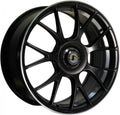 SchmidtRevolution Gambit satinblack hornpoliert/undercut Alufelge 8.5x19 Zoll ET32 LK 4x108 ML65