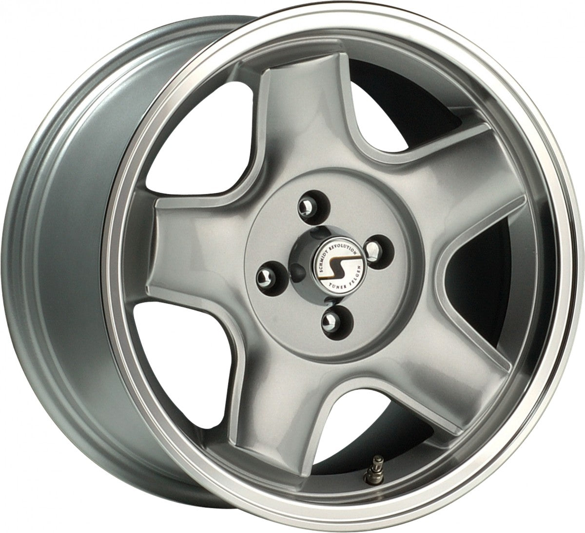 SchmidtRevolution Retro-ML highgloss silber Alufelge 9x16 Zoll ET15 LK 4x100 ML60
