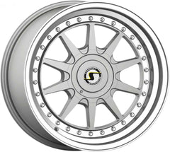 SchmidtRevolution TOURING17 highgloss silber poliert Alufelge 8.5x17 Zoll ET35 LK 5x112 ML57