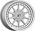 SchmidtRevolution TOURING17 highgloss silber poliert Alufelge 8.5x17 Zoll ET30 LK 4x100 ML54