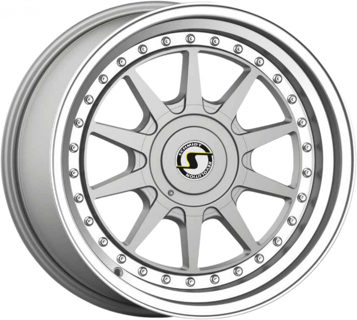SchmidtRevolution TOURING17 highgloss silber poliert Alufelge 8.5x17 Zoll ET33 LK 5x114.3 ML60