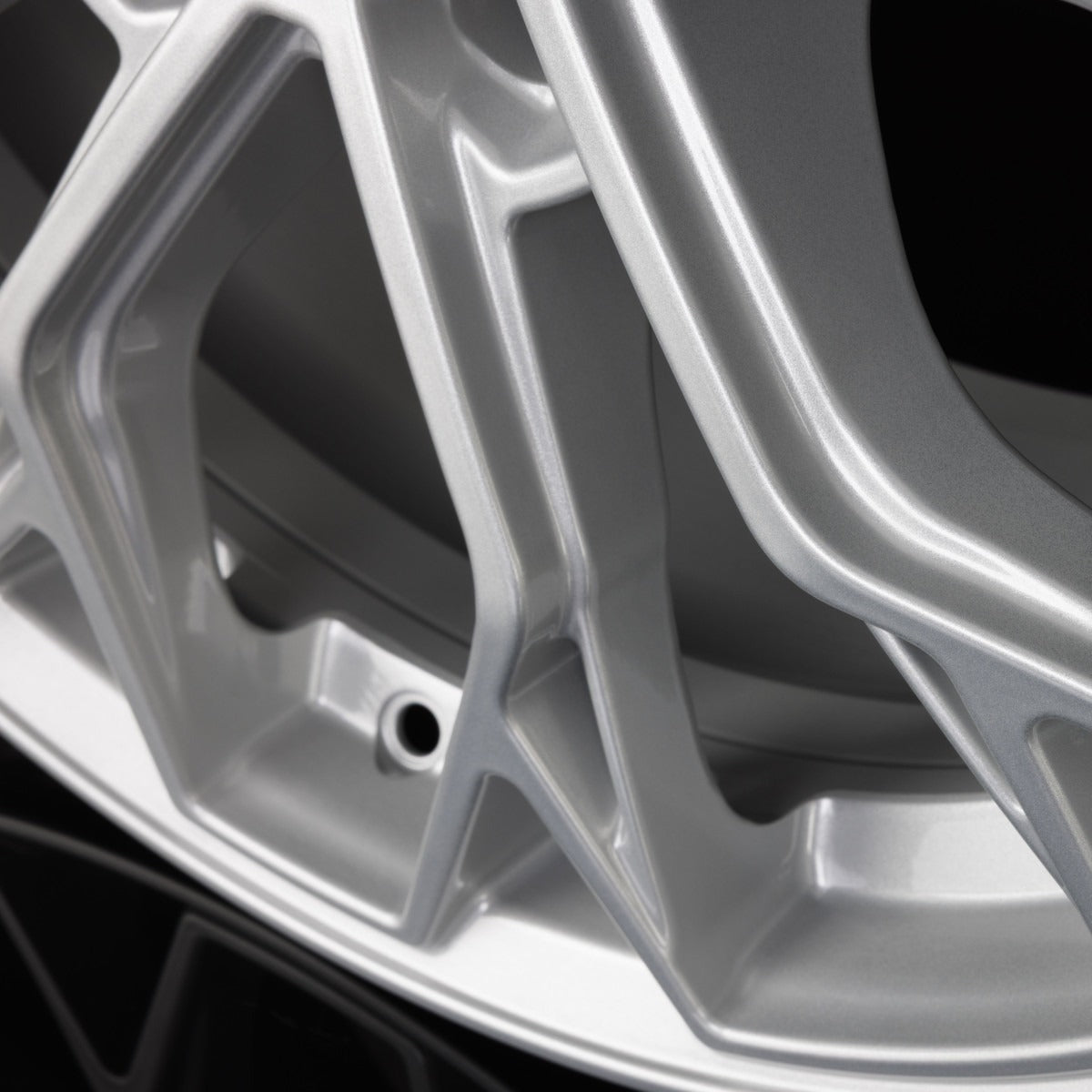 FF-Wheels FF02 Silver Painted Alufelge 8x18 Zoll ET35 LK 5x120 ML72.6 – Bild 4
