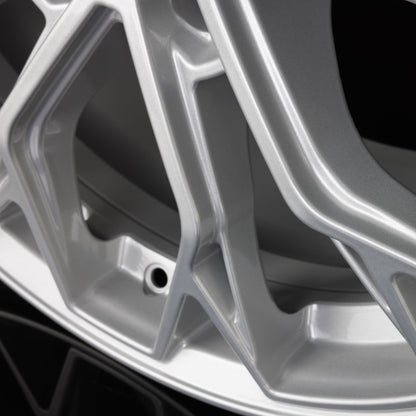 FF-Wheels FF02 Silver Painted Alufelge 8x18 Zoll ET35 LK 5x120 ML72.6 – Bild 4