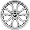 FF-Wheels FF02 Silver Painted Alufelge 8x18 Zoll ET45 LK 5x120 ML72.6