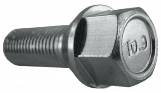 Jania Radschraube Kegelbund 60° M12x1,5x35 SW17 silber 20 Stk. – Bild 2