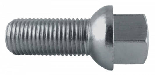 Jania Radschraube Kugelbund R12 M12x1,5x40 SW17 silber 20 Stk.