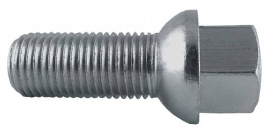 Jania Radschraube Kugelbund R14 M14x1,5x40 SW17 silber 20 Stk.