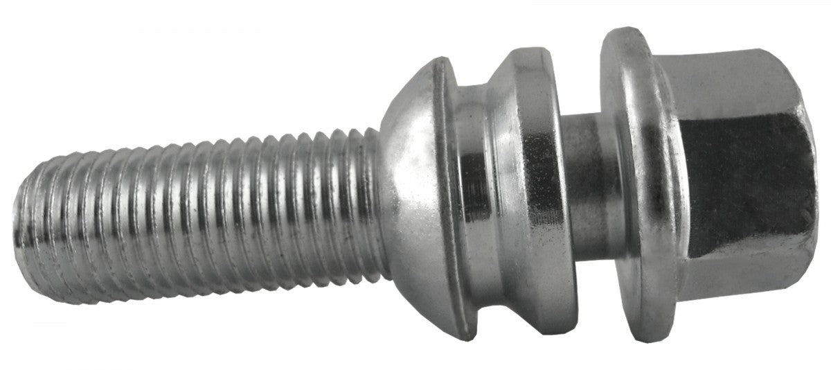 Jania Radschraube Kugelbund R14 M14x1,5x37 SW19 silber 20 Stk.