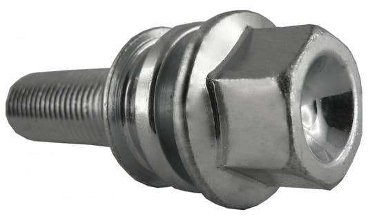 Jania Radschraube Kugelbund R14 M14x1,5x37 SW19 silber 20 Stk. – Bild 2