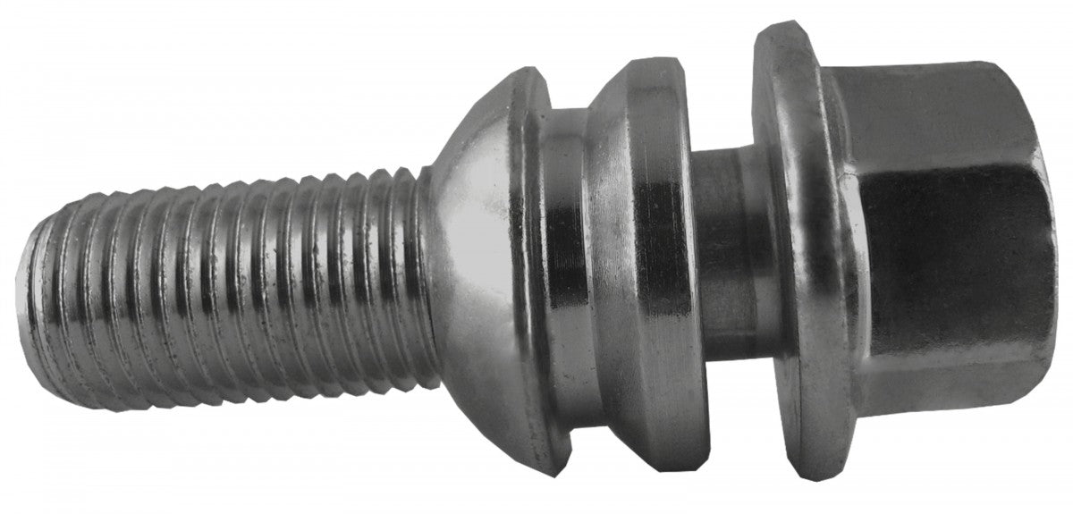 Jania Radschraube Kugelbund R14 M14x1,5x30 SW19 silber 20 Stk.