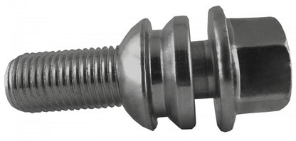 Jania Radschraube Kugelbund R14 M14x1,5x30 SW19 silber 20 Stk.