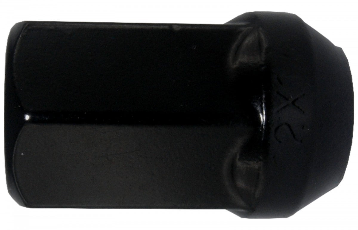 Jania Radmutter Kegelbund 60° M12x1,5x34 SW19 schwarz 20 Stk.