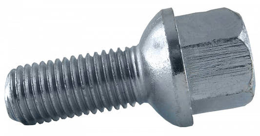 Jania Radschraube Kugelbund R13 M12x1,5x26 SW17 silber 20 Stk.