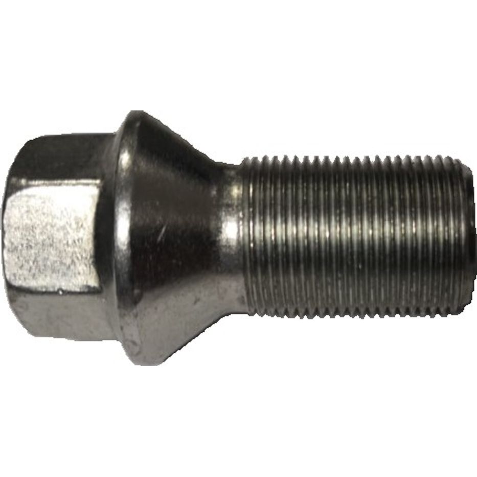 Jania Radschraube Kegelbund 60° M15x1,25x30 SW17 silber 20 Stk.