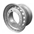 Talas Stahlfelge 11.75x22.5 Zoll 10/335/281,2 ET0 T-100070 M22 26 BMZ Silber Pulverbeschichtet
